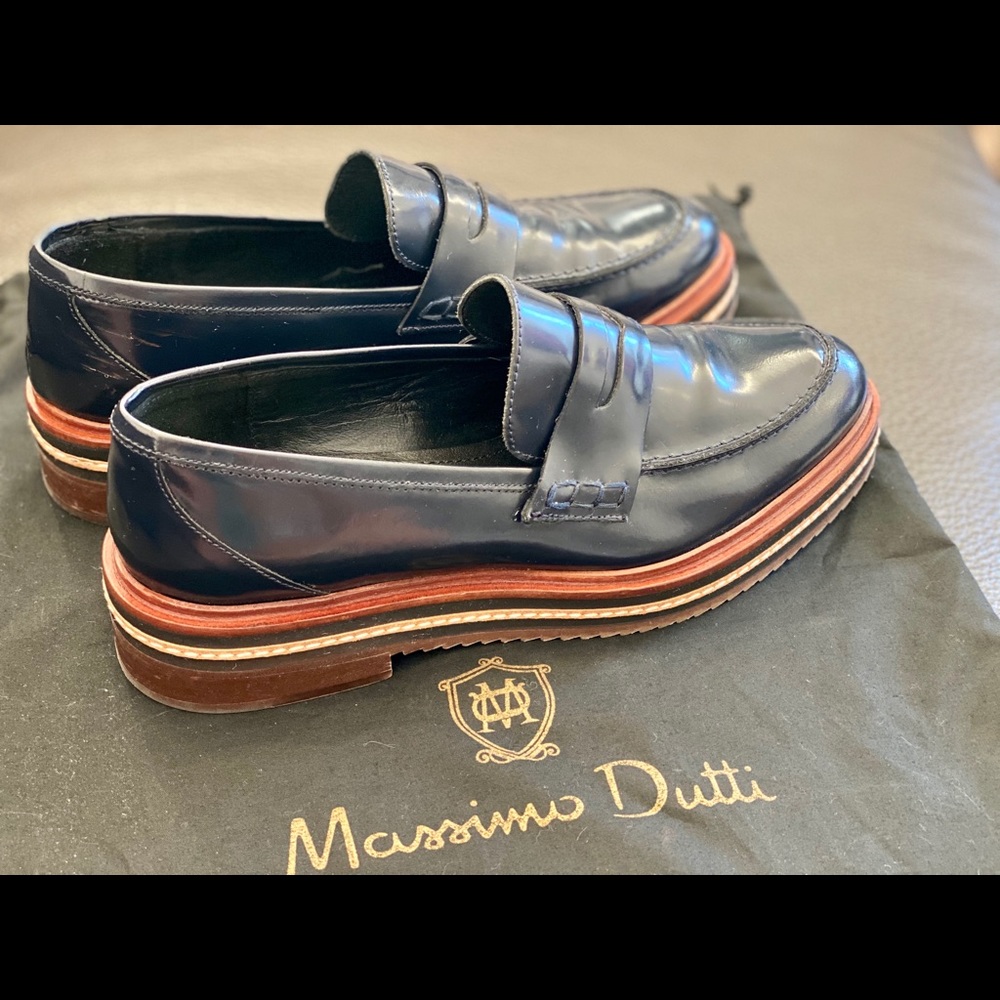 Oxford shoes, leather, like new